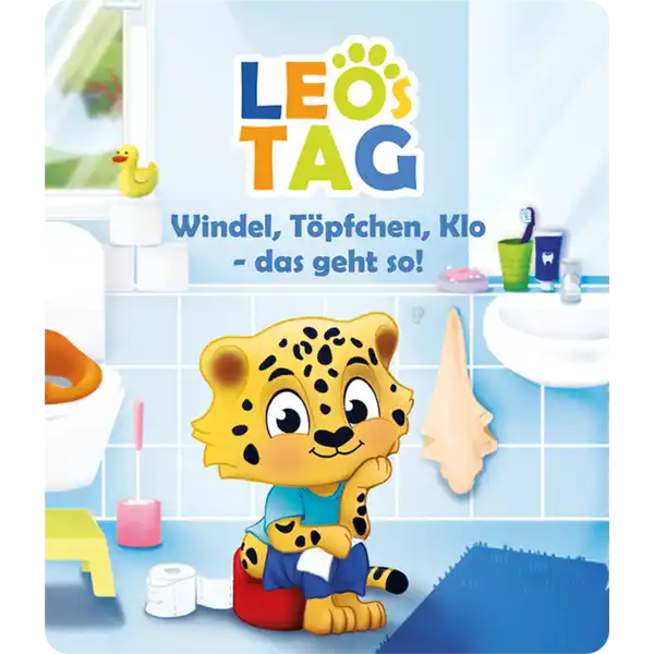 Hörfigur Leo´s Tag - Windel, Töpfchen, Klo - das geht so!