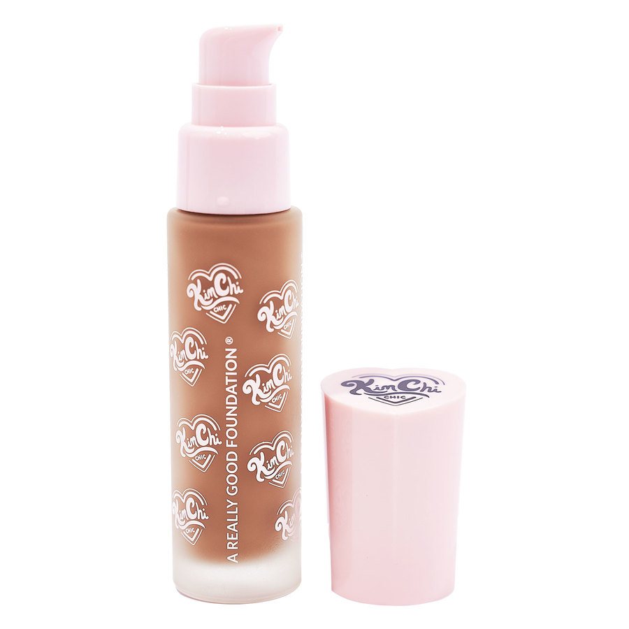 KimChi Chic A Really Good Foundation 129MD Tan To Deep Skin With Cool Undertones 30ml