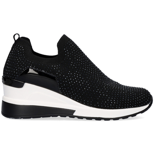 Exé Shoes - SNEAKER PLATAFORMA 34-31EX15 GLITTER BLACK NEGRO