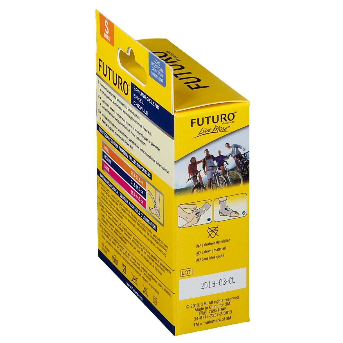 FUTURO Comfort Sprunggelenk-Bandage Größe S