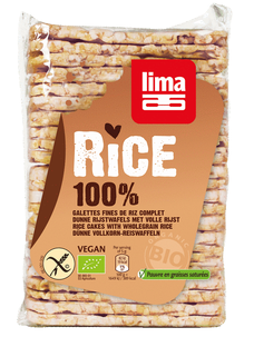 Lima Dunne Rijstwafels Met Zout 130GR