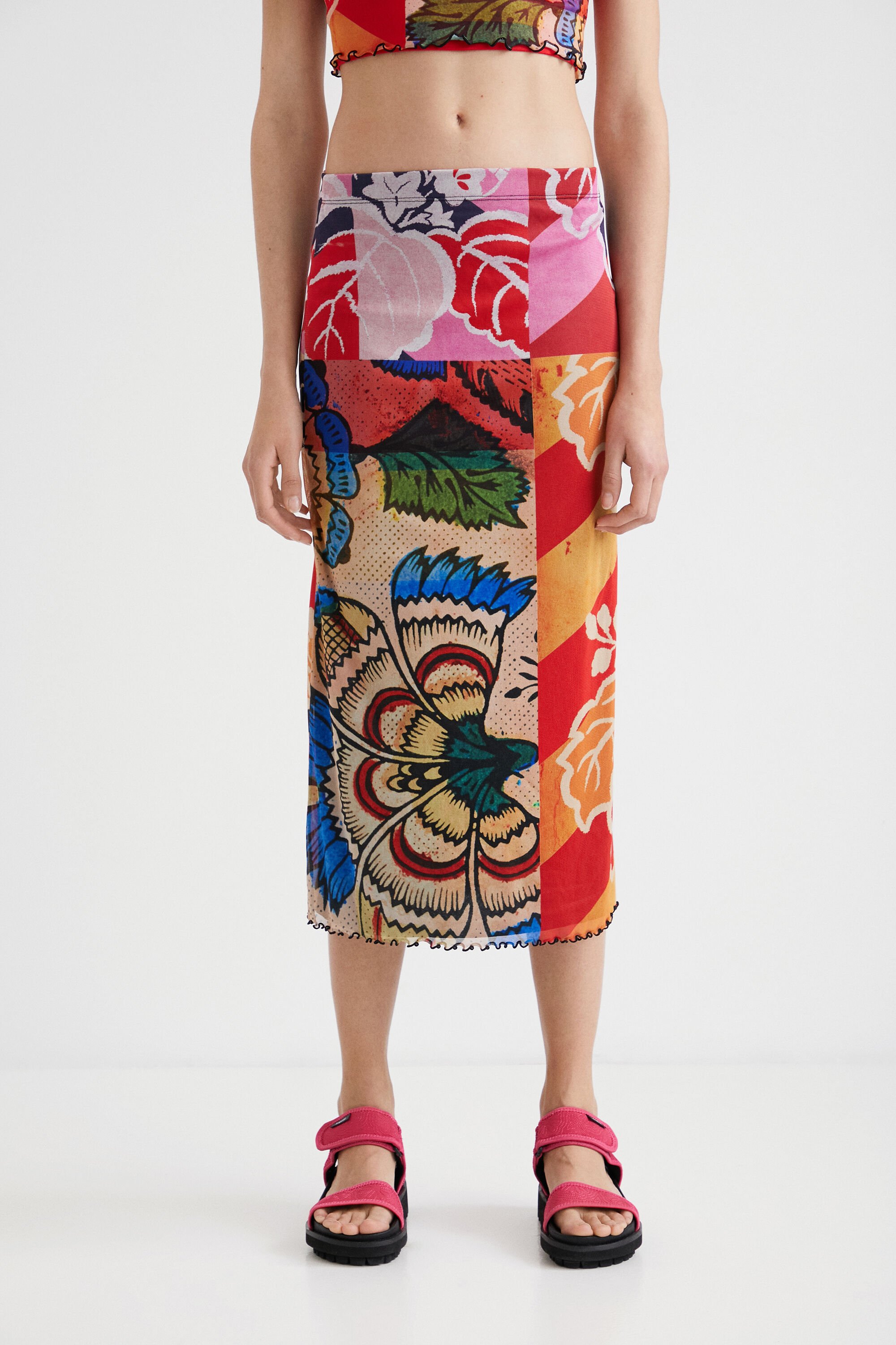 Jupe midi M. Christian Lacroix