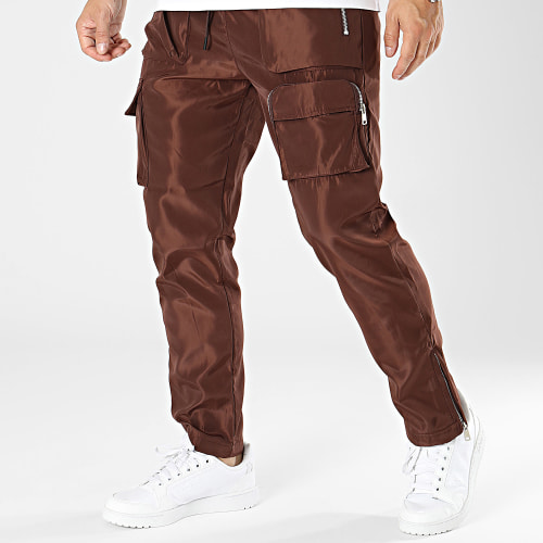 Pantalon Cargo Marron