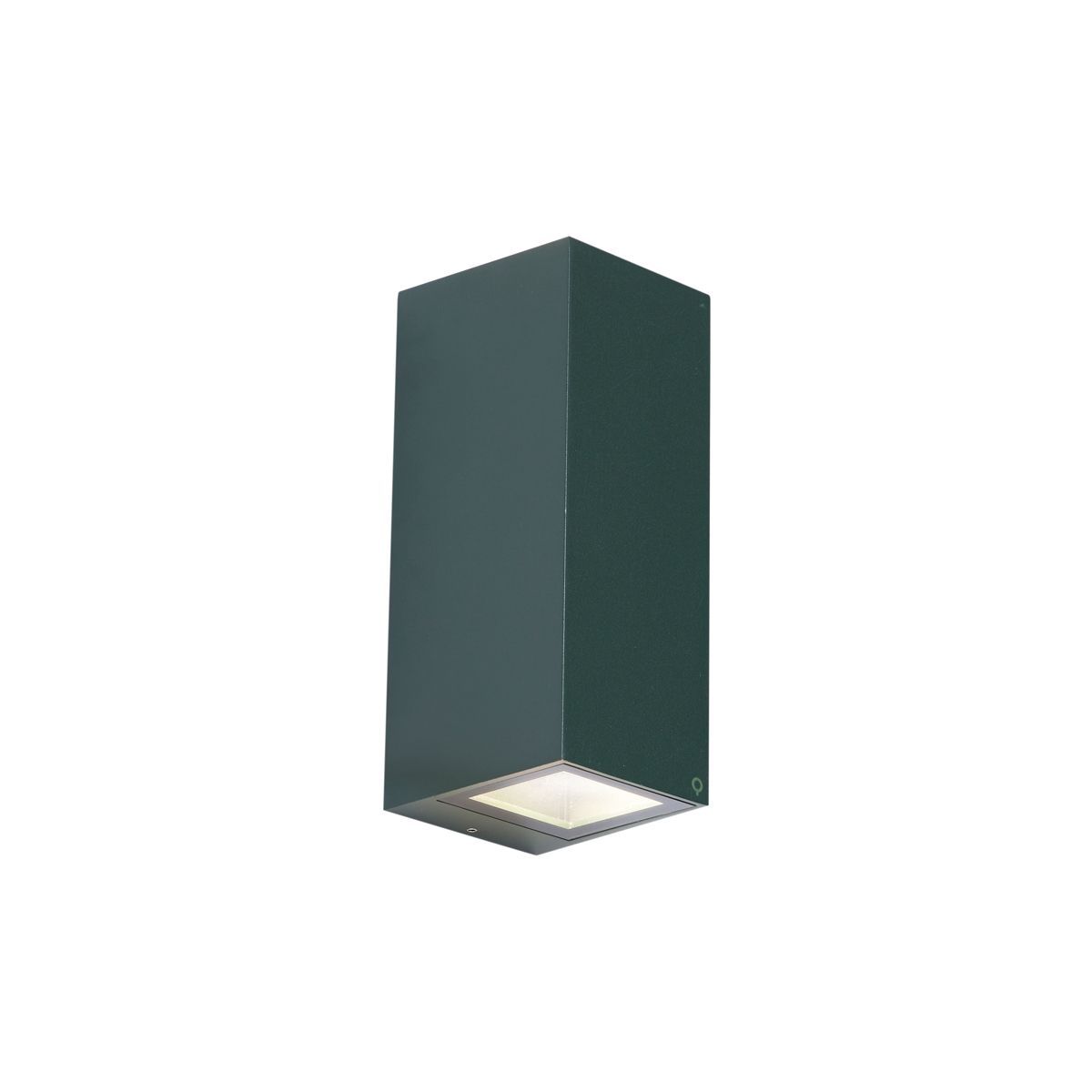 Moderne wandlamp donkergroen 2-lichts GU10 70mm IP54 - Baleno