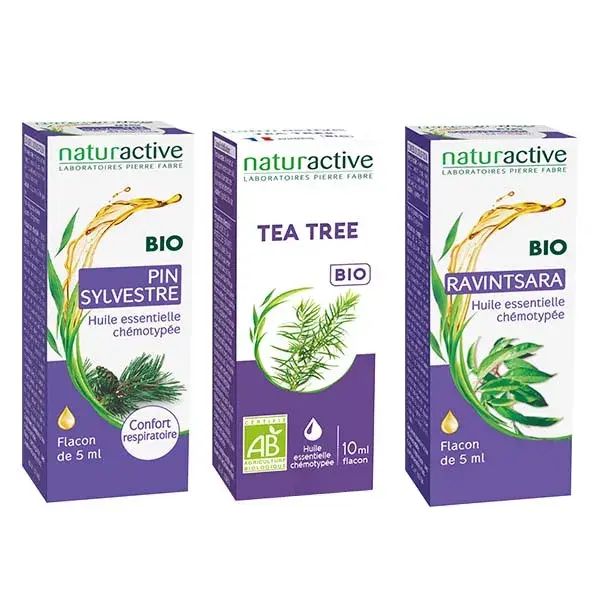 Kit respiratório de aromaterapia Naturative ENT