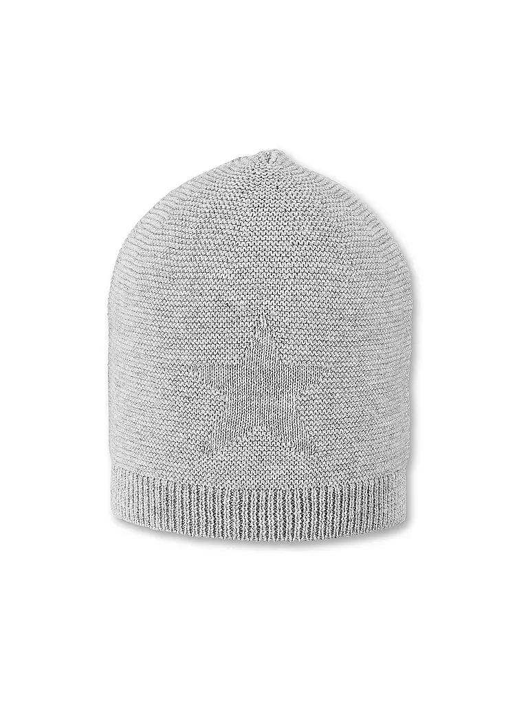 STERNTALER Baby Mütze - Haube hellgrau