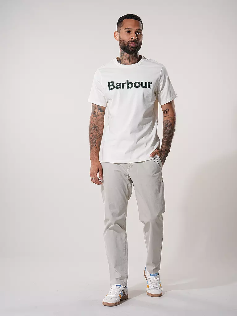 BARBOUR T-Shirt creme
