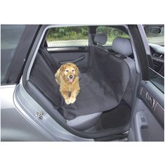 Couverture pour chien pour la voiture, noir