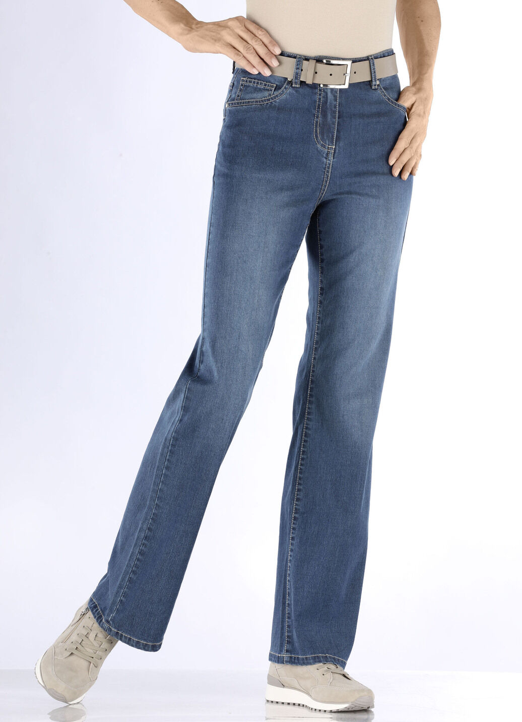 Modische Jeans in 5-Pocket-Form