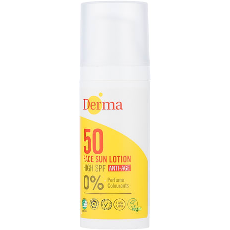 Solcreme ansigt solfaktor 50