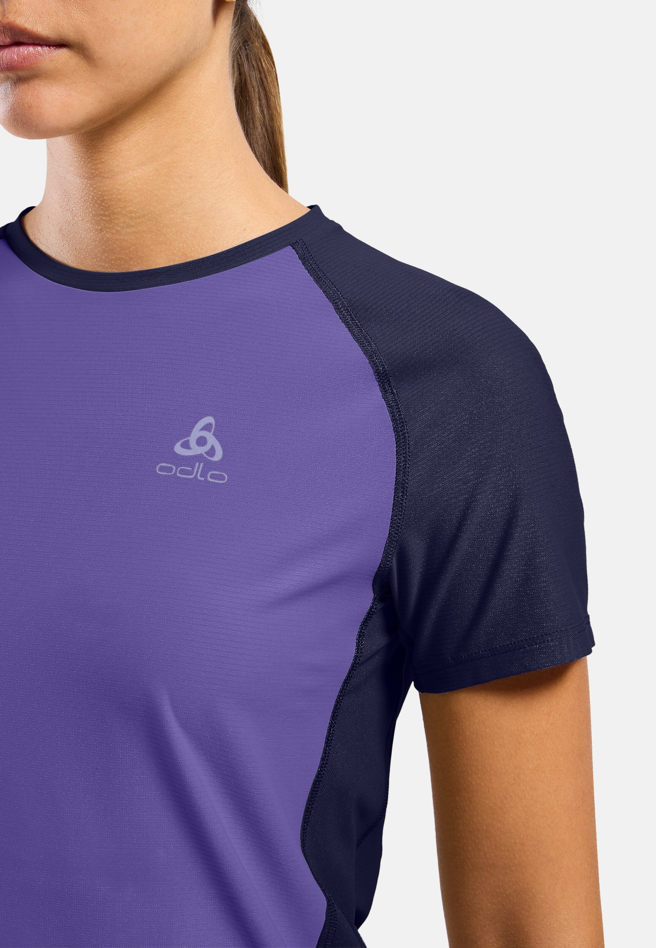 X-Alp Trailrunning-Shirt in afterparty - eclipse