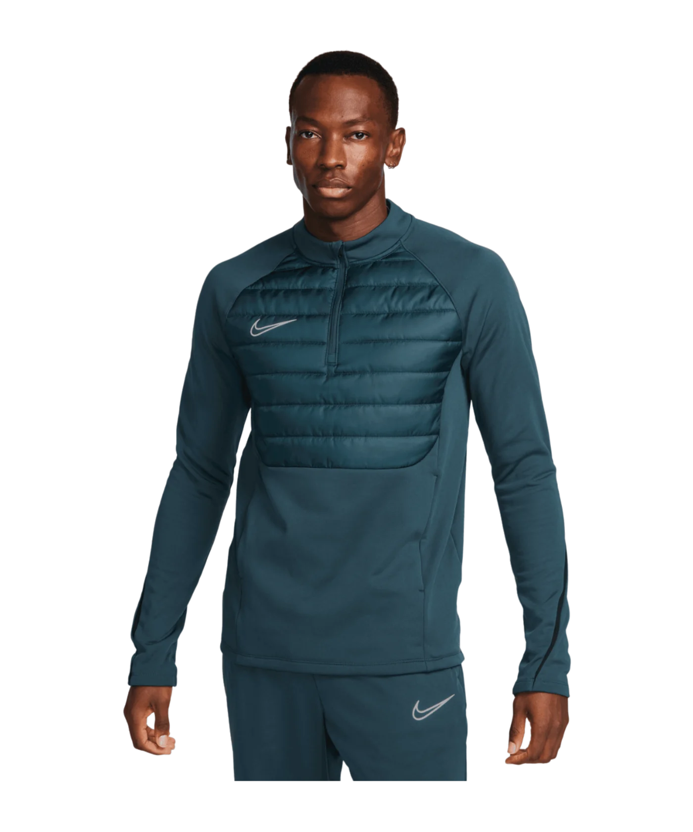 Nike Therma-Fit Academy Winter Warrior HalfZip Sweatshirt Grün Schwarz F328