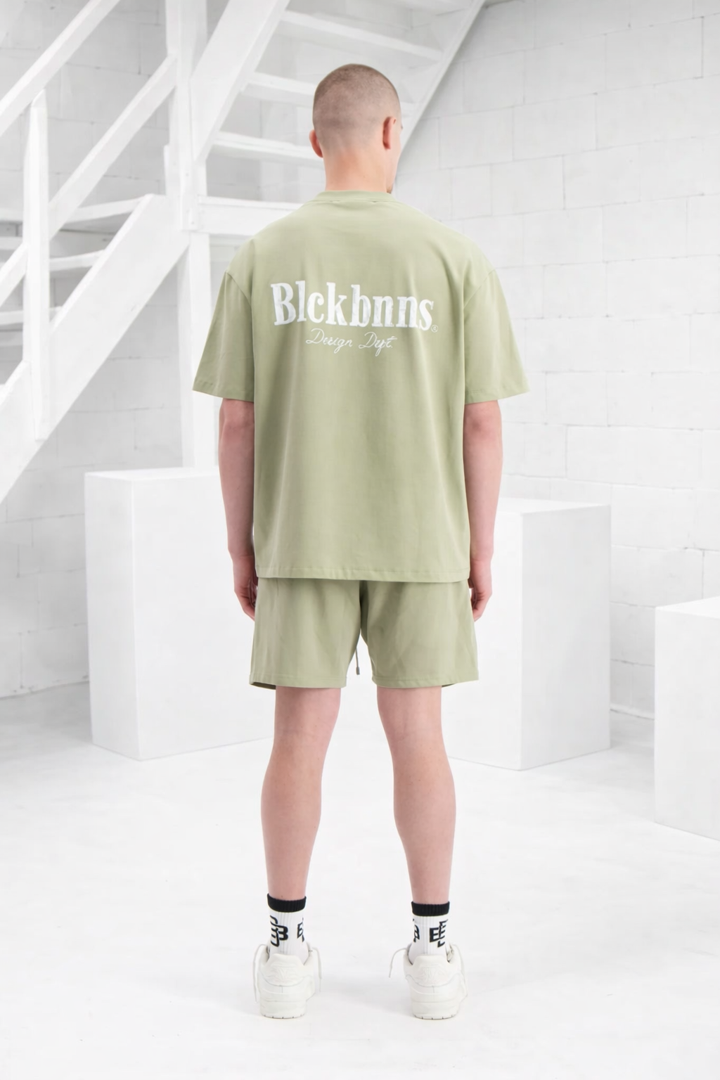 Black Bananas Brush Twinset Zomerset Heren Lichtgroen