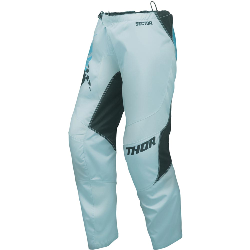 Thor Motocross - Pantalon femme Sector Split Bleu Clair / Noir / Bleu
