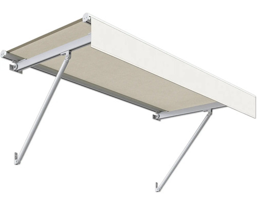 SCALA luifelframe RAL 9010 zuiver wit 120x90 cm stofdesign 7133