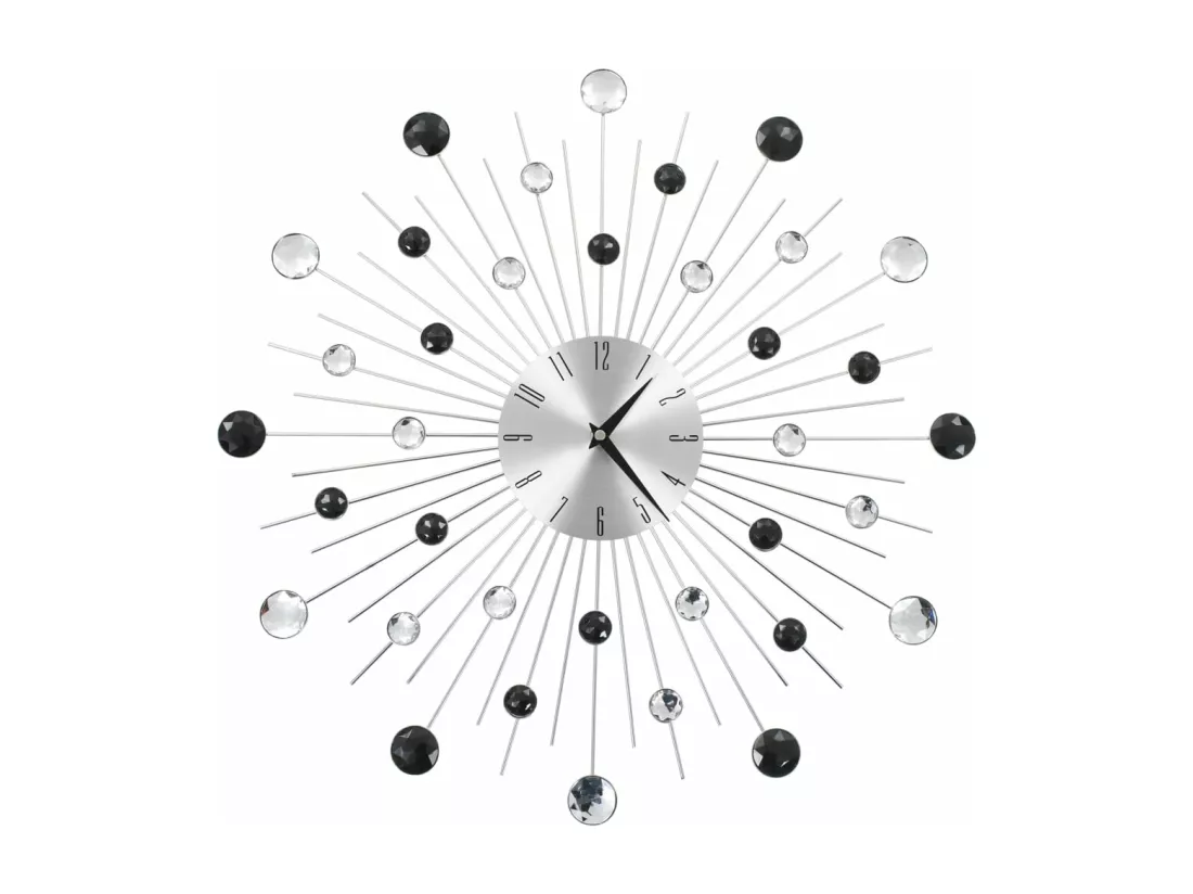 Horloge murale avec mouvement à quartz Design moderne 50 cm