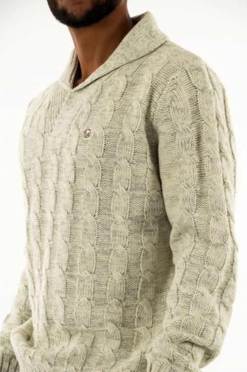 Pull hiver Benson & Cherry fable beige