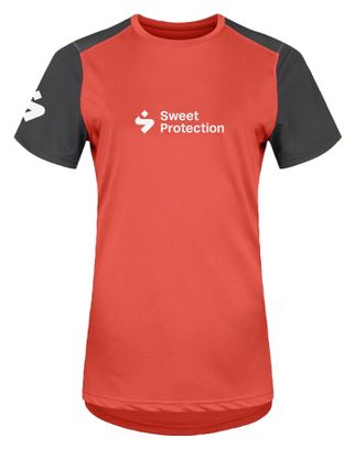 Maillot Manches Courtes Femme Sweet Protection Hunter Rouge