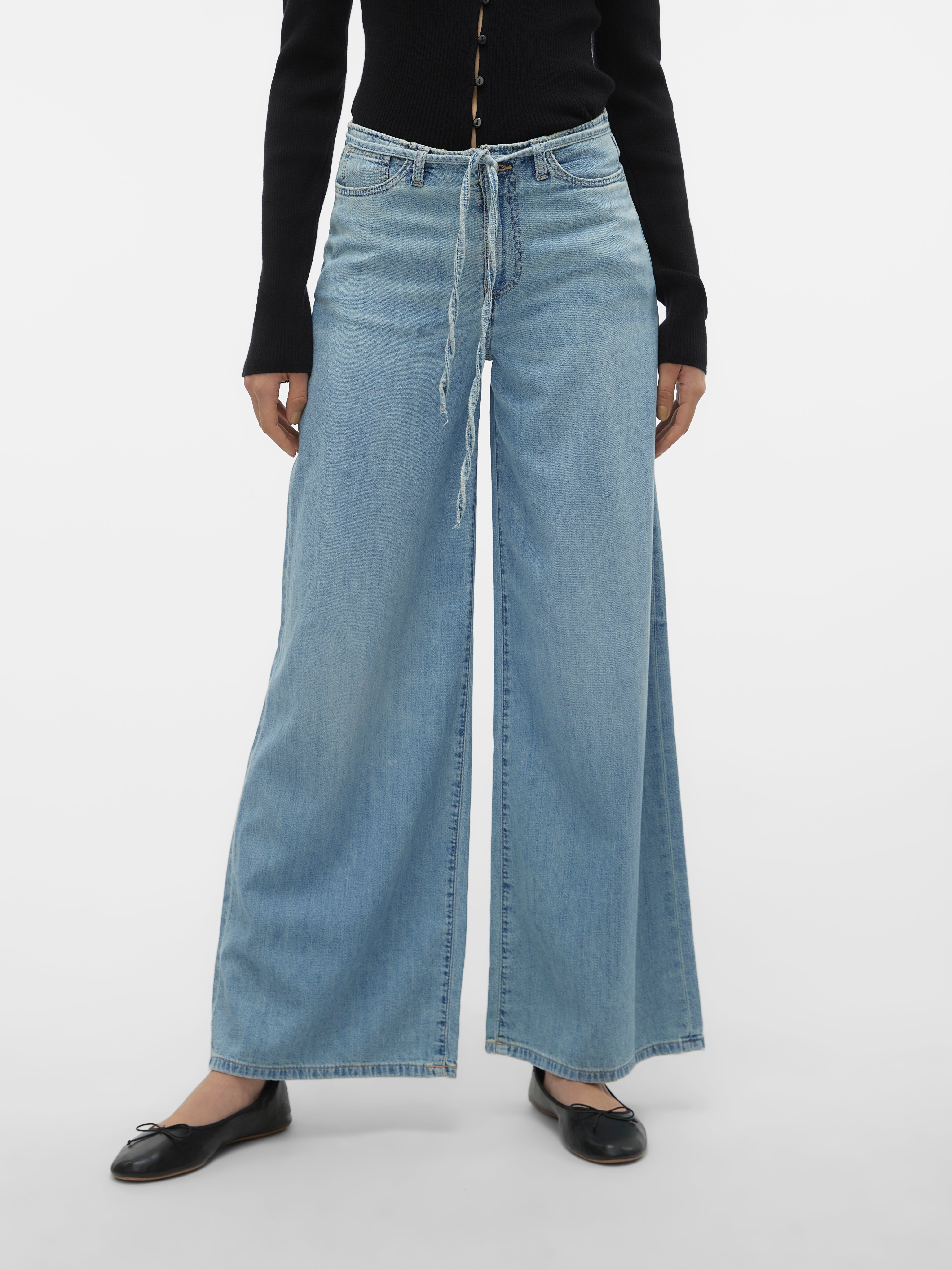 VMANNET Mid rise Wide fit Jeans