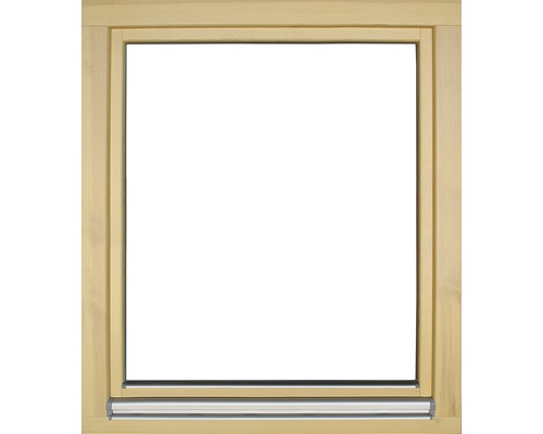 Houten raam, grenen, gelakt, 1050x1200 mm, DIN links