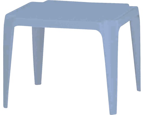 Kindertafel, kunststof, 56x52x44 cm, blauw