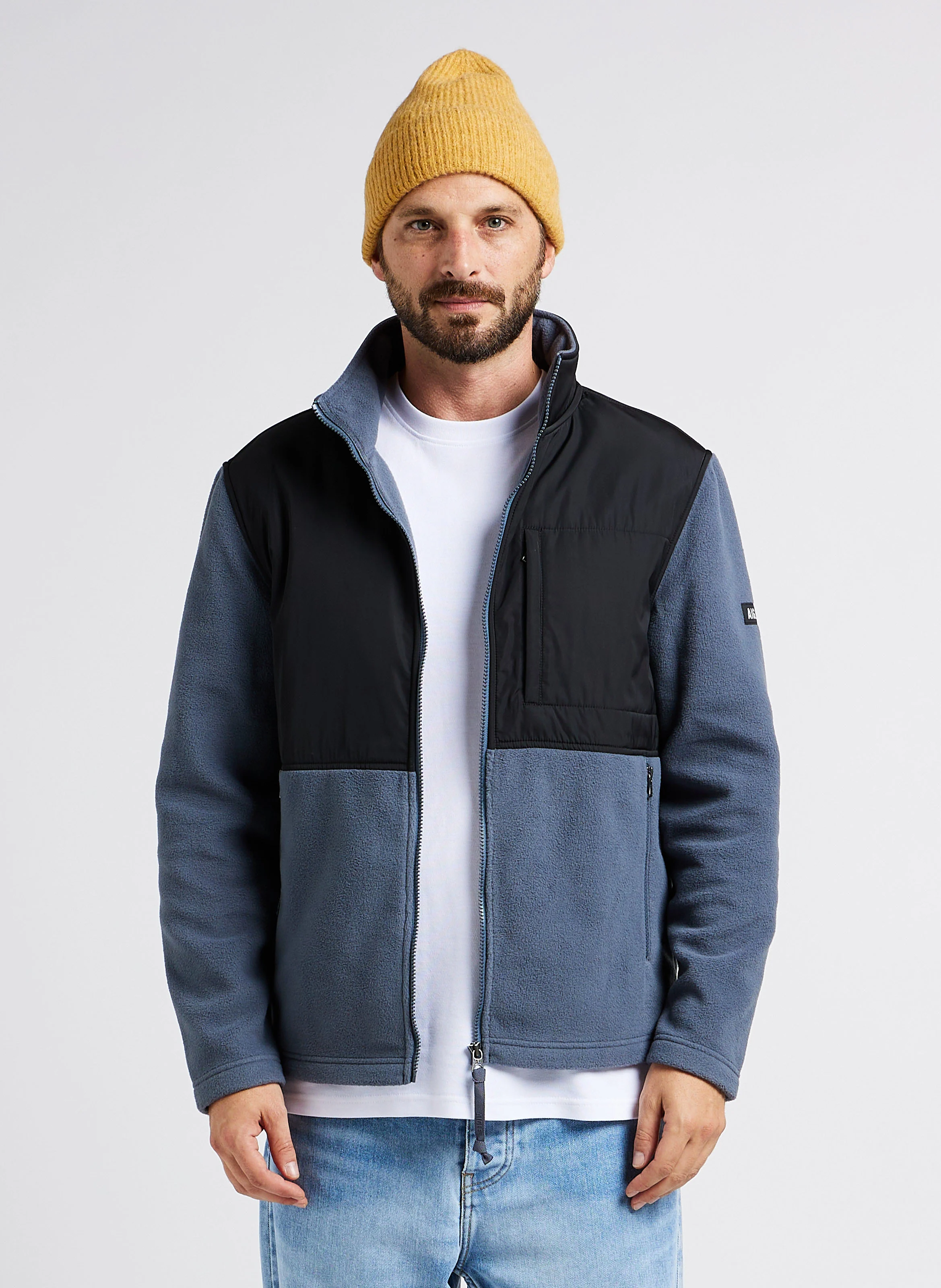 Polaire col montant | Rouge