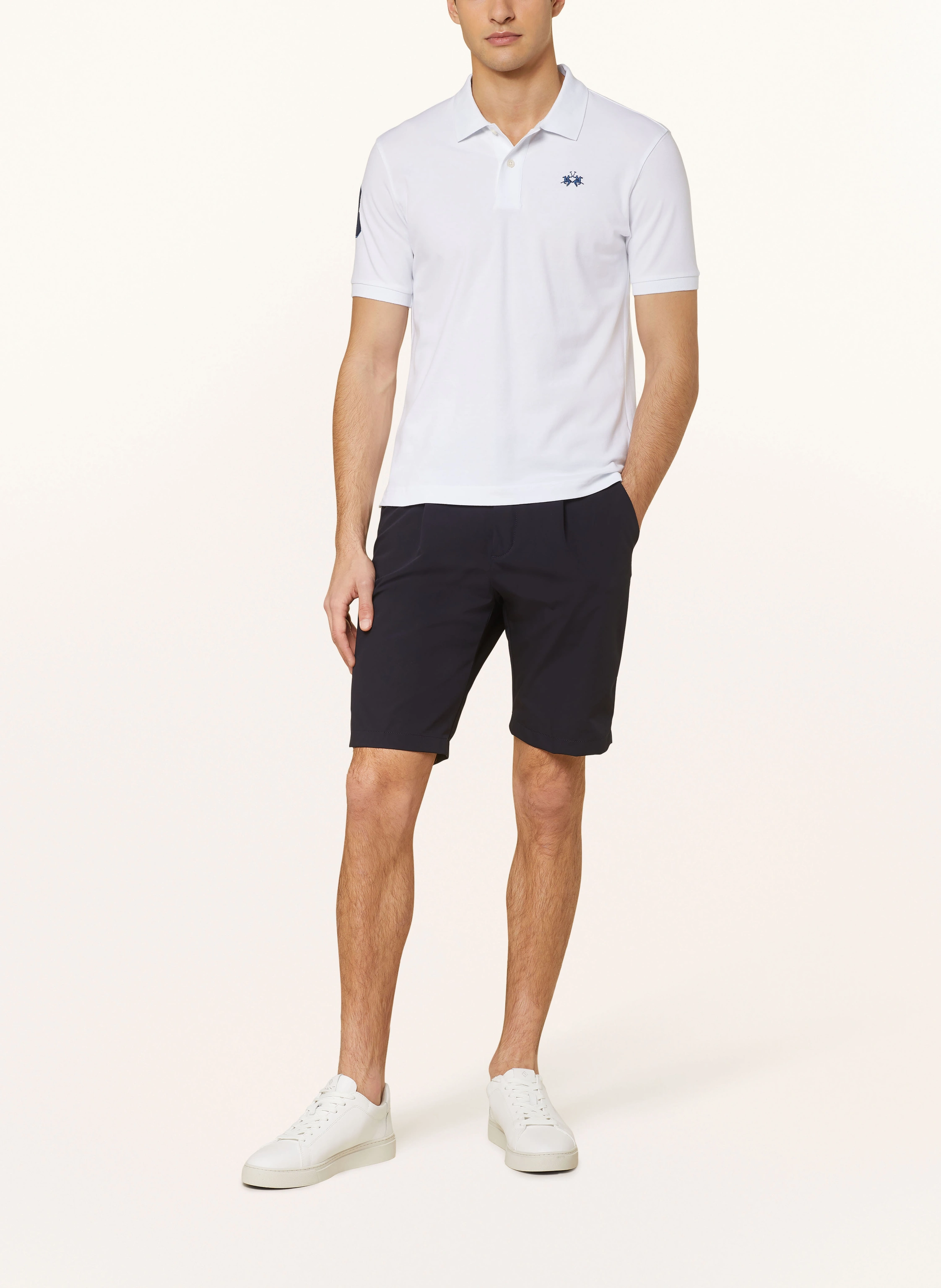LA MARTINA Jersey-Poloshirt Slim Fit