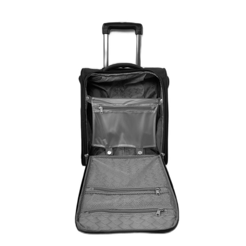 Valise underseat souple Origami X-Small 41 cm Noir