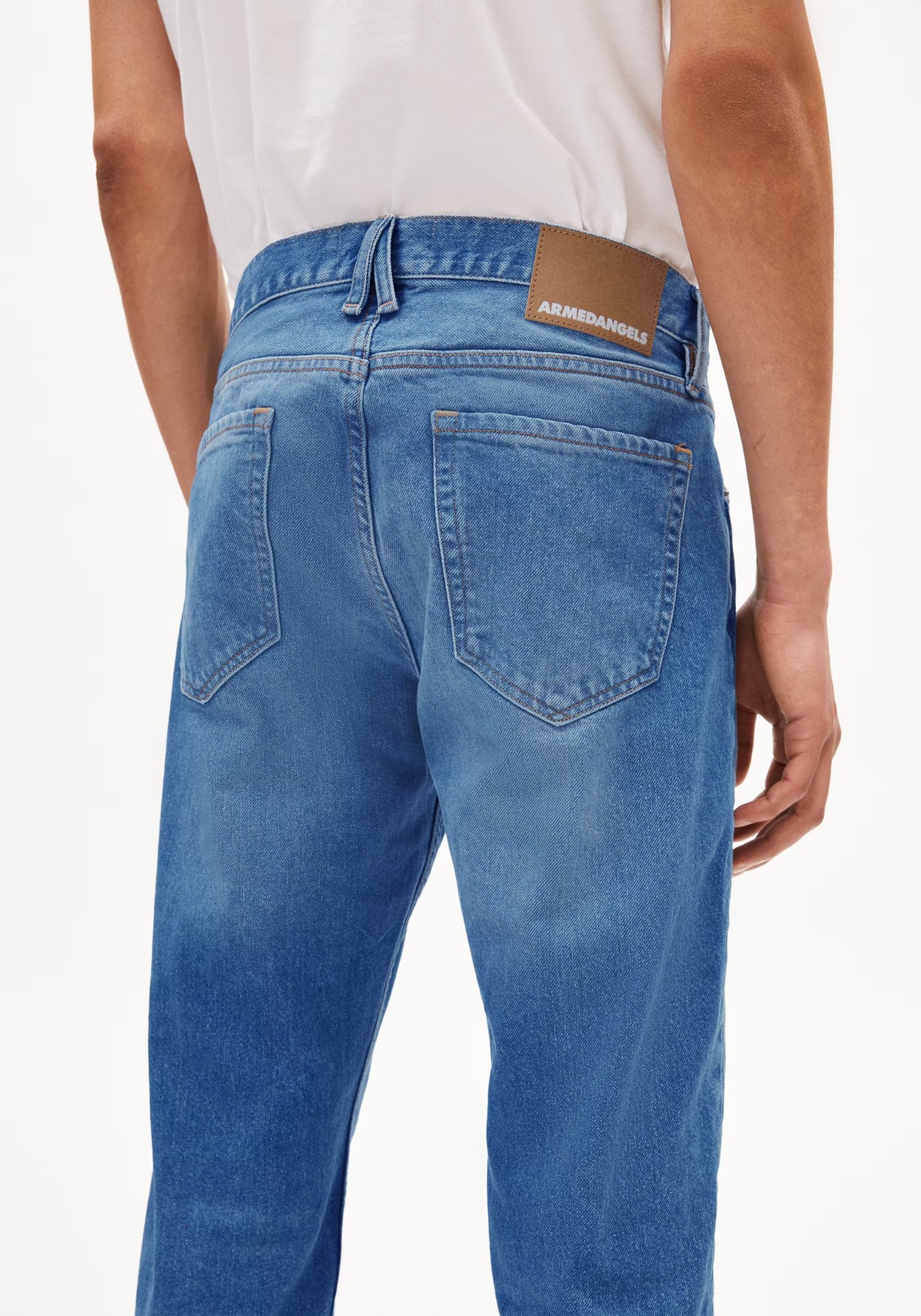 Armedangels Herren-Jeans Dylaano Sprinkle Blue