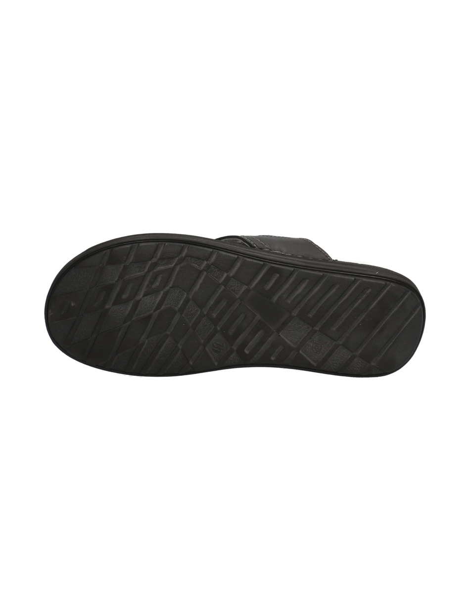 Lederkombination Pantoffel