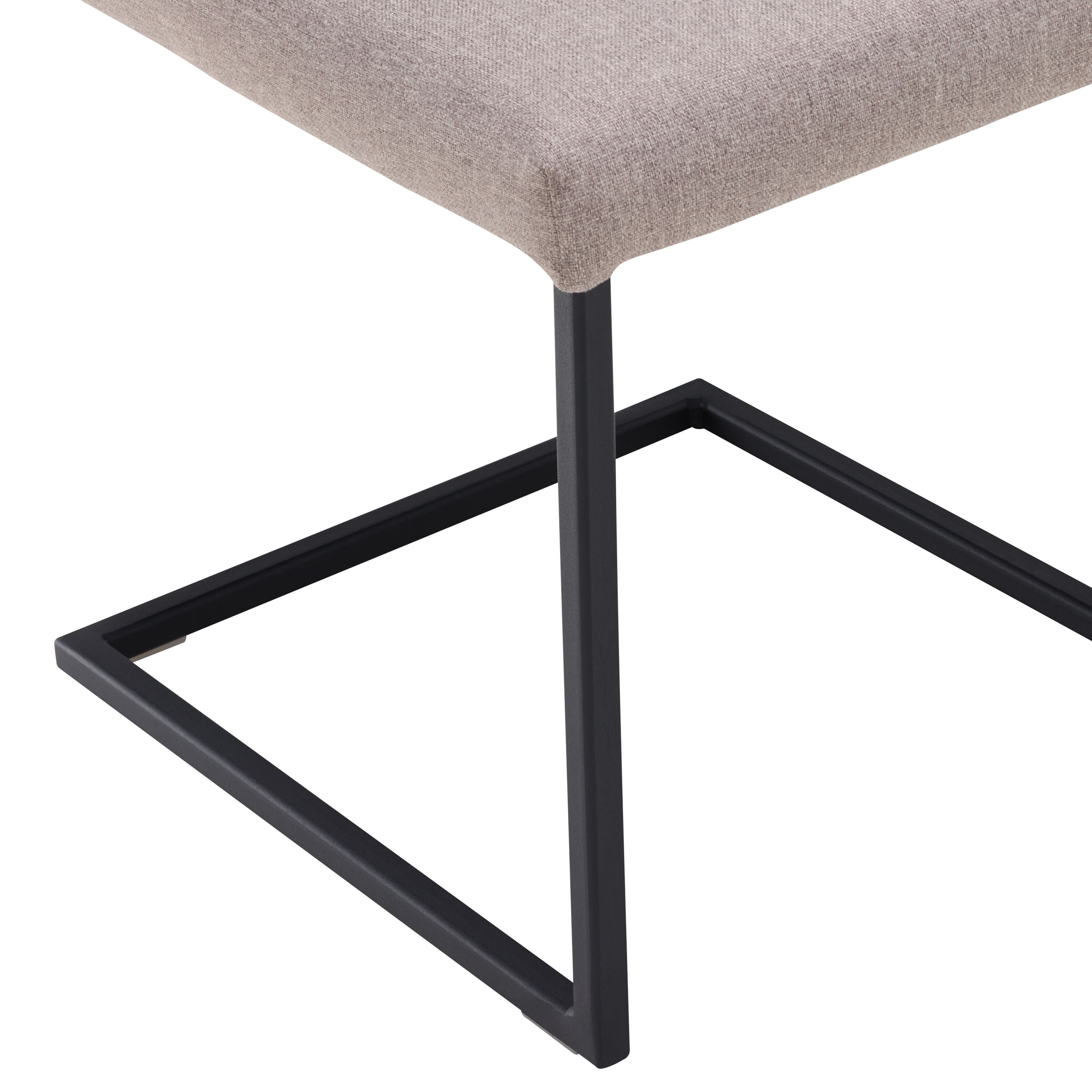 SIENA Stuhl - Grau / B: 45.5 cm x T: 44.0 cm x H: 87.0 cm