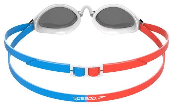 Lunnette de Natation Speedo FS Speedsocket 2 Mirroir Rouge et Bleu