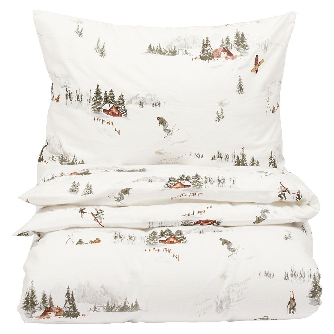 Sengesett flanell 140x200 Fjelltur