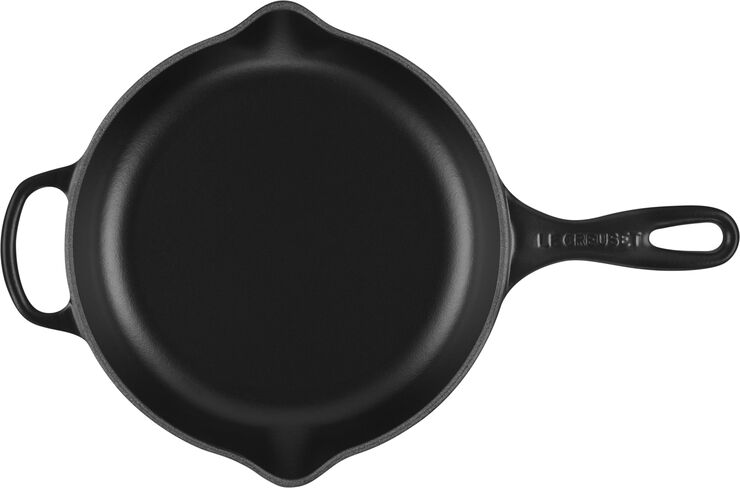 Le Creuset Stegepande i støbejern 23cm Matte Black Matte black