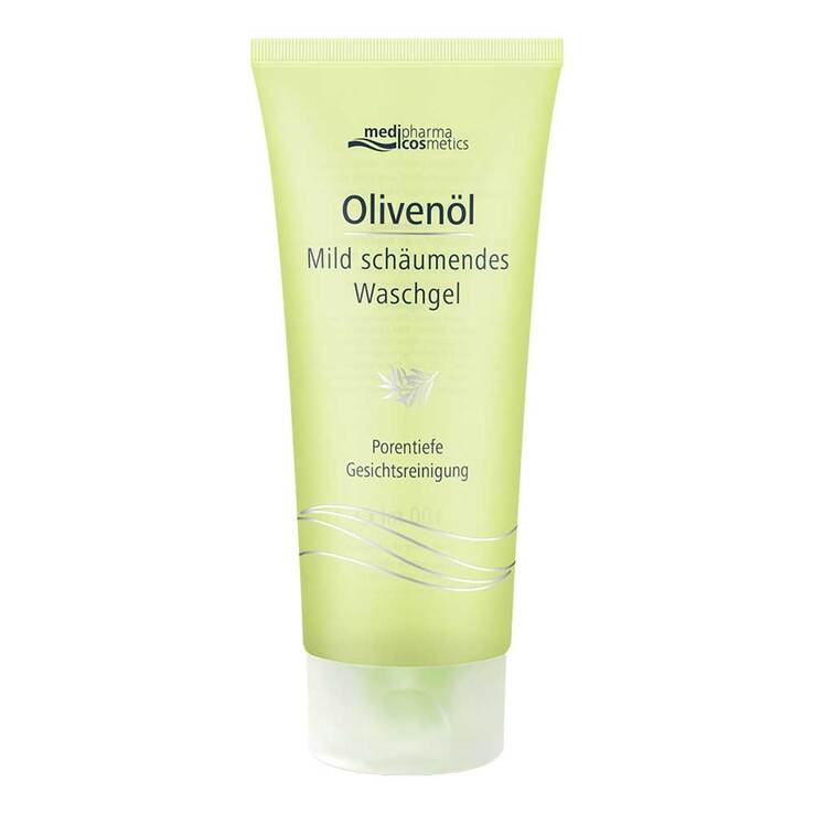 Olivenöl mild schäumendes Waschgel, 100 ml