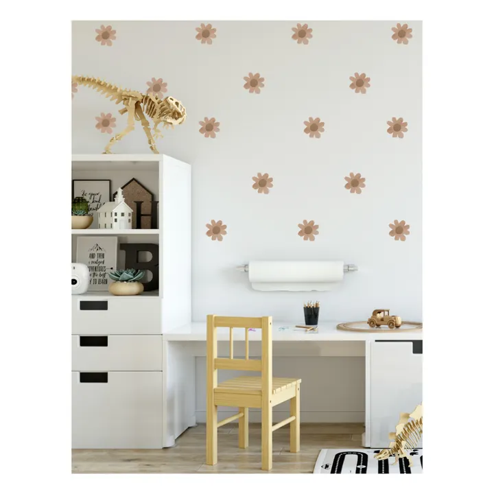 Studio Loco Stickers muraux Floral | Marron