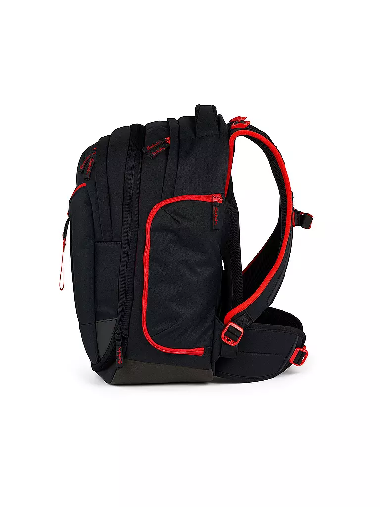 SATCH Schulrucksack Match Fire Phantom schwarz