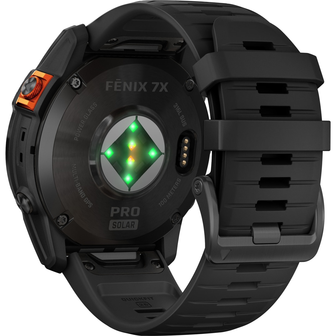Garmin Fenix 7X Pro Solar Schwarz