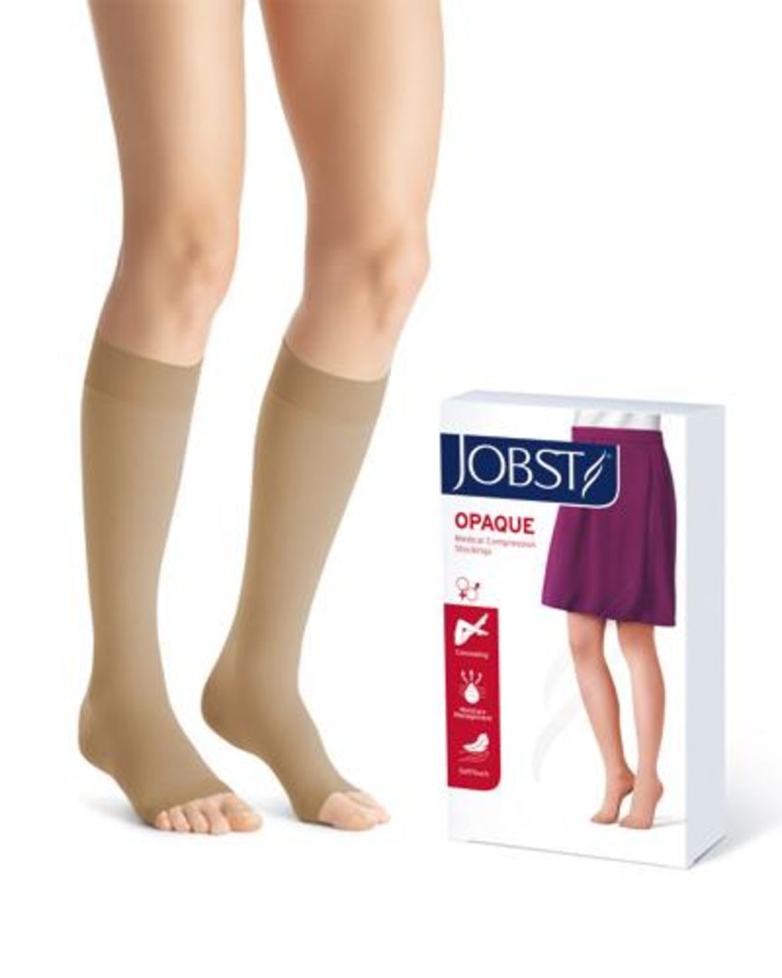 Jobst opaque2 kne u/tå natur S