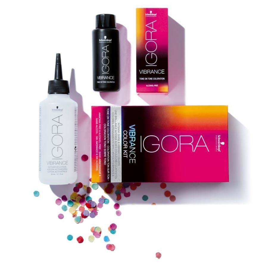 Schwarzkopf Professional Igora Vibrance Color Kit 8-46 Light Blonde Beige Chocolate