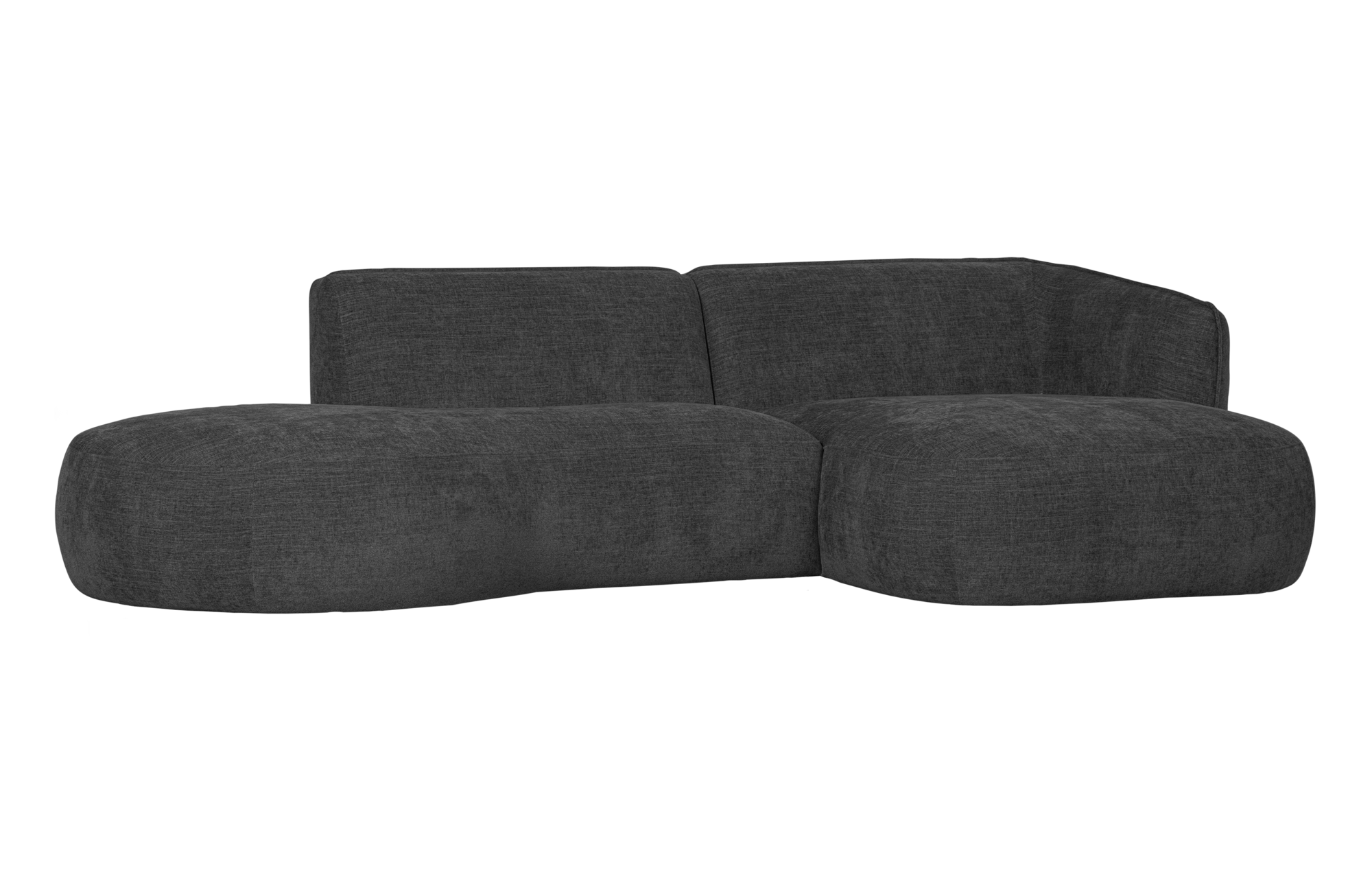 WOOOD Exclusive chaise longue Polly rechts Polly chaise longue rechts - Grijs