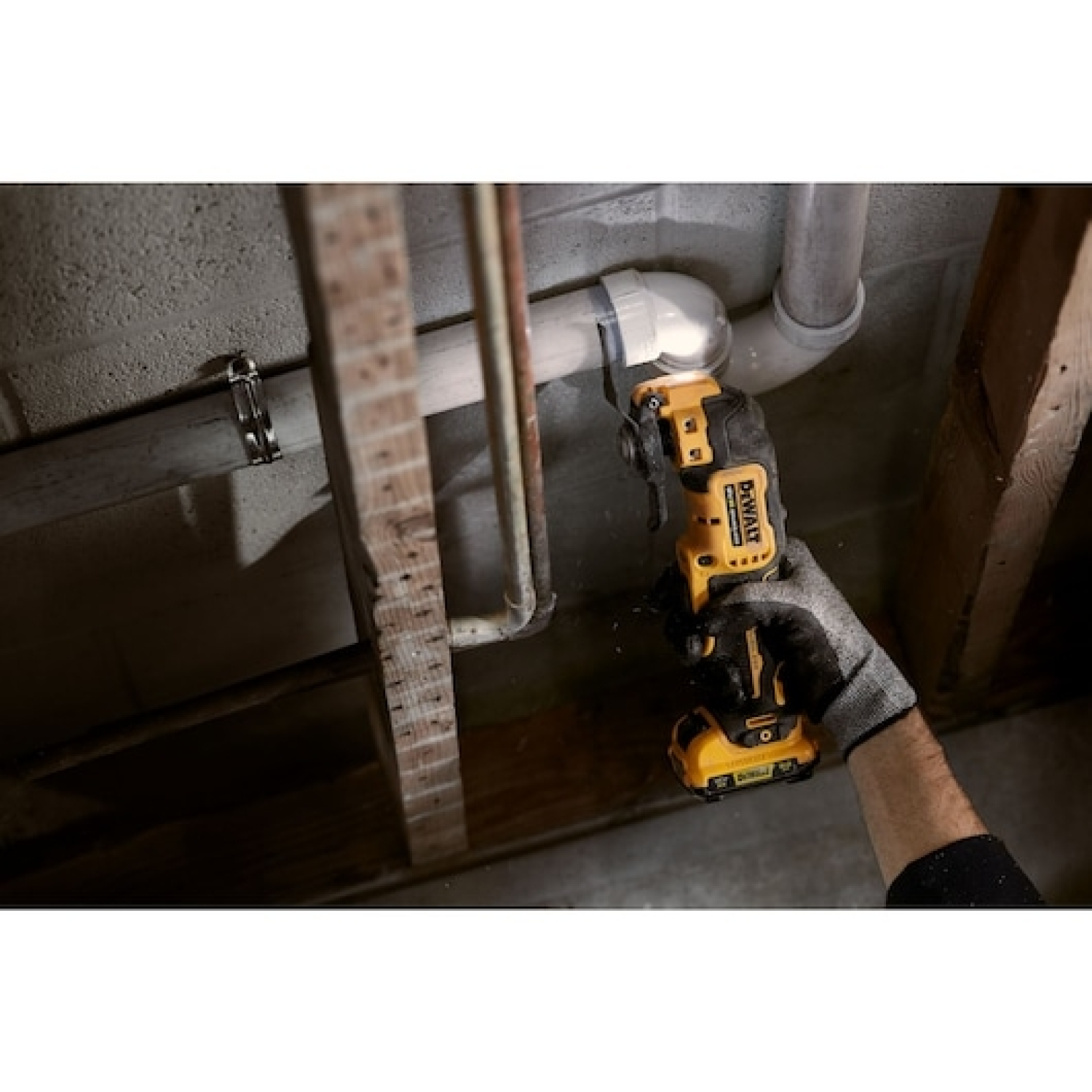 DeWALT DCS353D2-QW 12V Li-ion XR Accu Multitool set (2x 2.0Ah) met 35 accessoires in TSTAK koffer