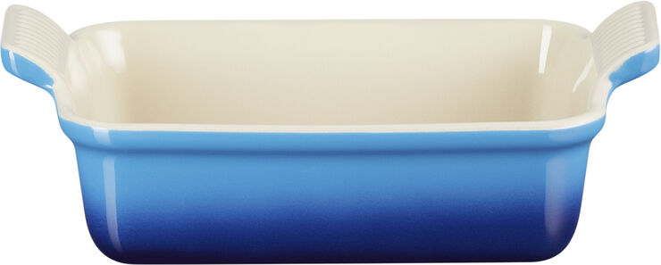 Le Creuset Heritage Rekt Fad 24/19cm Azure Blue Azure blue