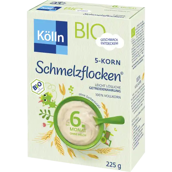 Bio Schmelzflocken 5-Korn