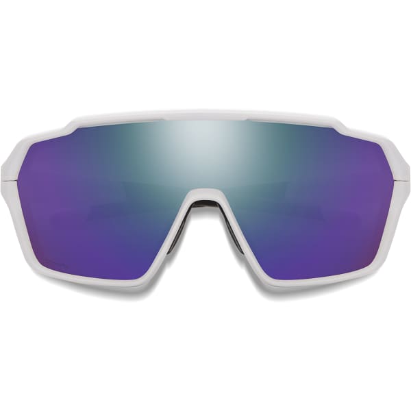 Lunette vélo SMITH SHIFT MAG WHITE CHROMAPOP VIOLET MIRROR