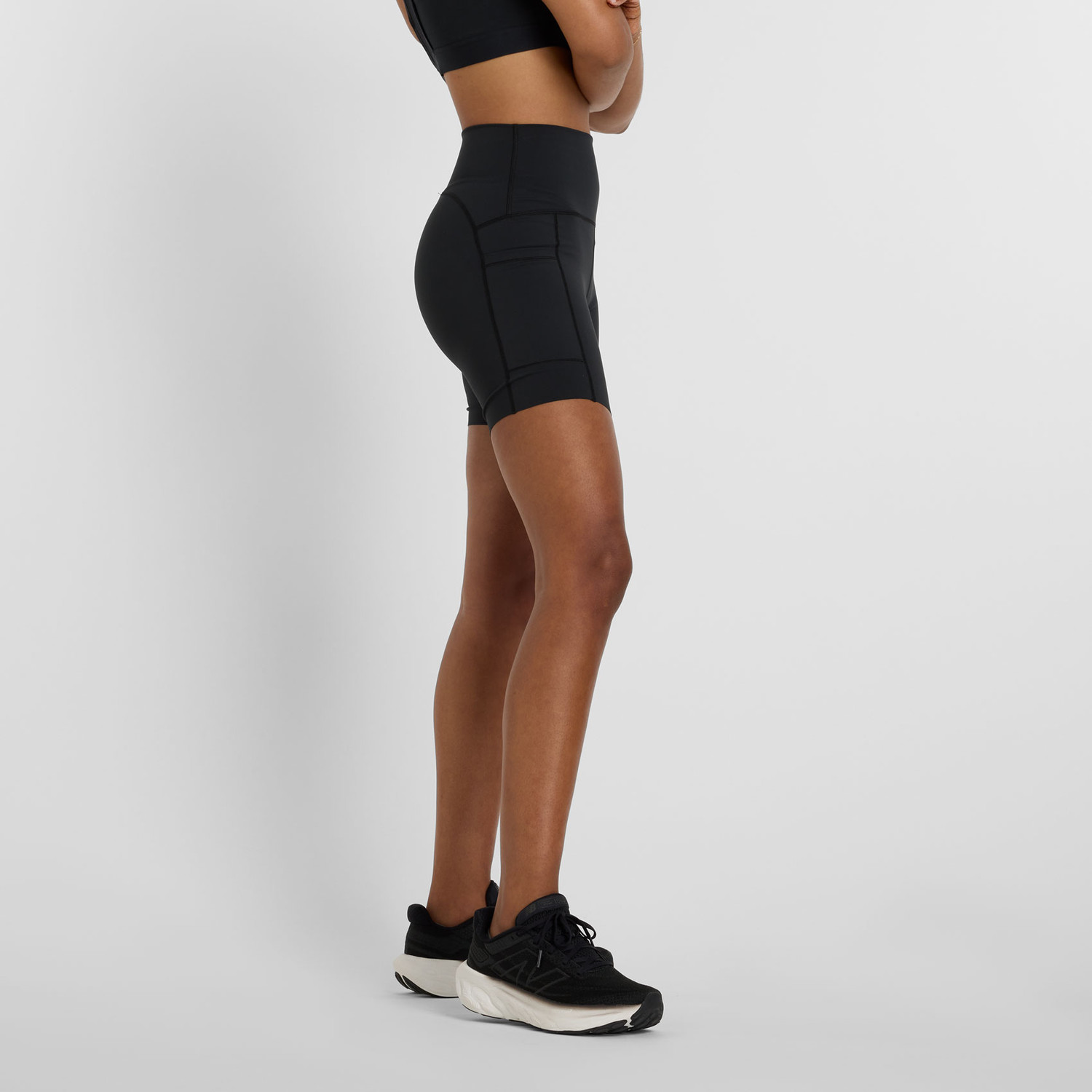 New Balance Sleek Pocket 6'' Legging Dames