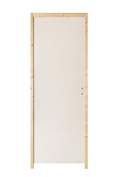 Bloc-porte Isoplane prépeint H.204 x l.83 cm, poussant gauche