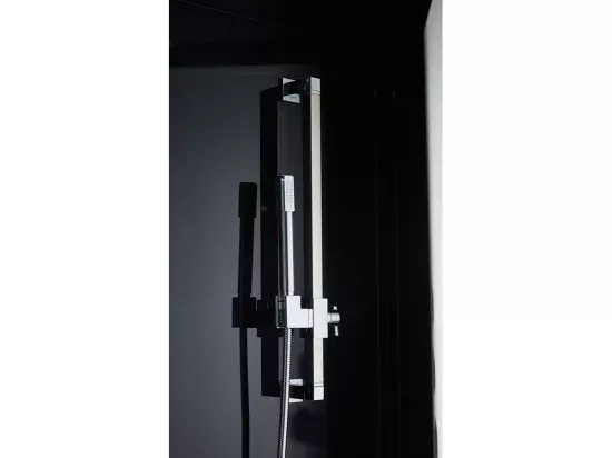 Cabine douche Hammam Archipel® Pro 95G BLACK (95x95cm) - 1 place