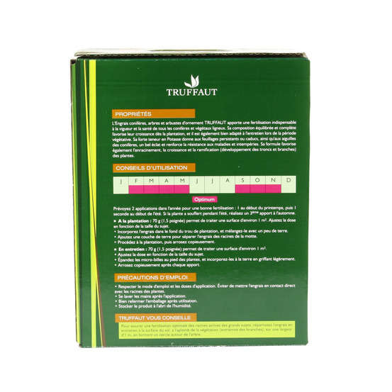 Engrais conifères et arbustes d'ornement : 4 kg