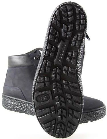 Hartjes - Phil Boot - Enkellaarsjes - Dark Blue Black - Nubuckleer en Nappaleer